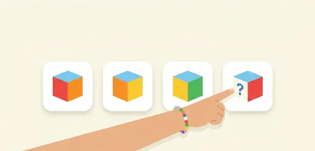 Cubes: find the missing one